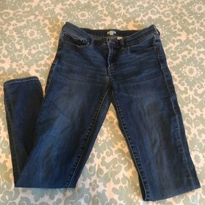 J.Crew Dark Wash Skinny Jeans